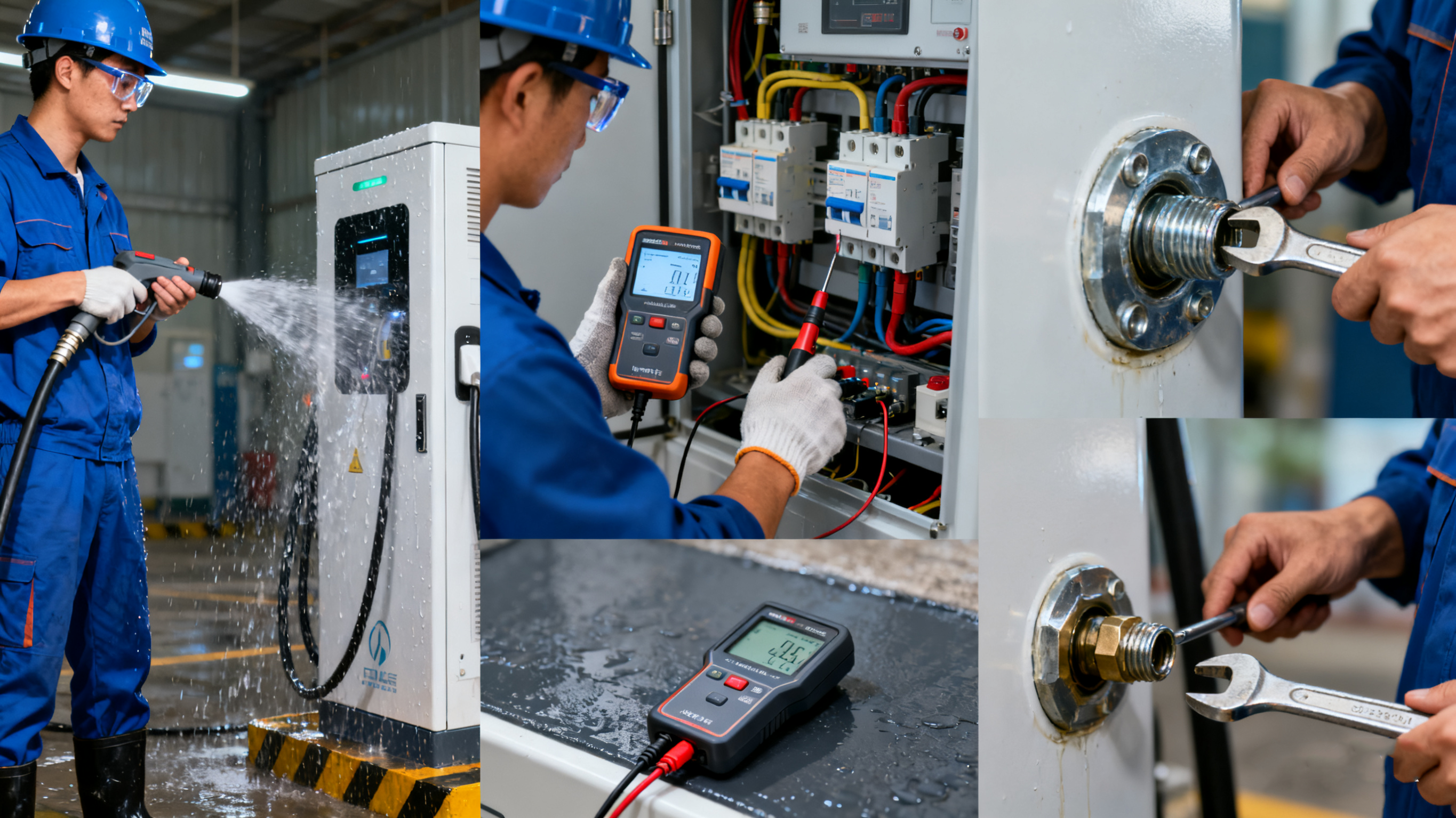 筑牢安全防線:充電樁防水檢測關(guān)鍵技術(shù)及業(yè)疆智能解決方案 筑牢安全防線:充電樁防水檢測關(guān)鍵技術(shù)及業(yè)疆智能解決方案